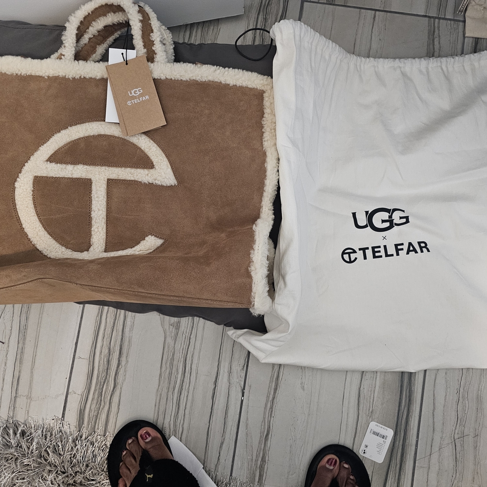 UGG Tan and Cream Tote Bag